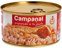 Callos con garbanzos