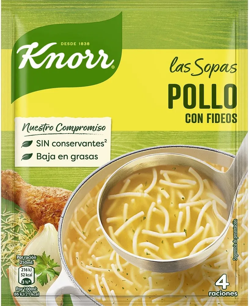 Sopa de pollo