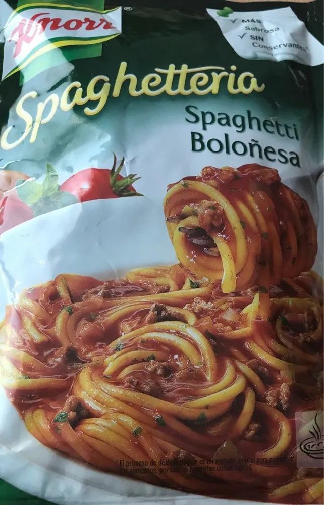 Spaghetti boloñesa