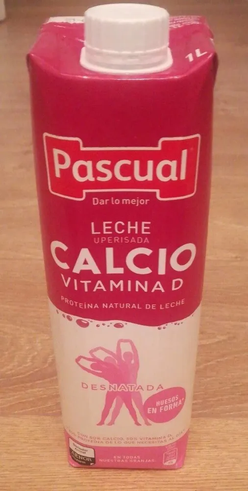 Leche uperisada calcio vitamina D