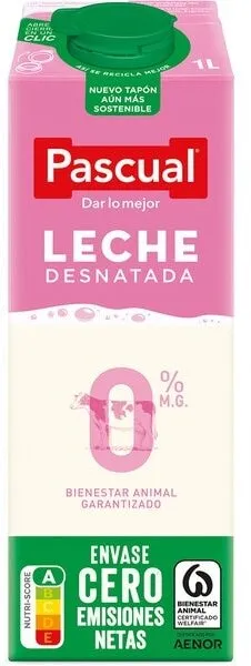 Leche desnatada