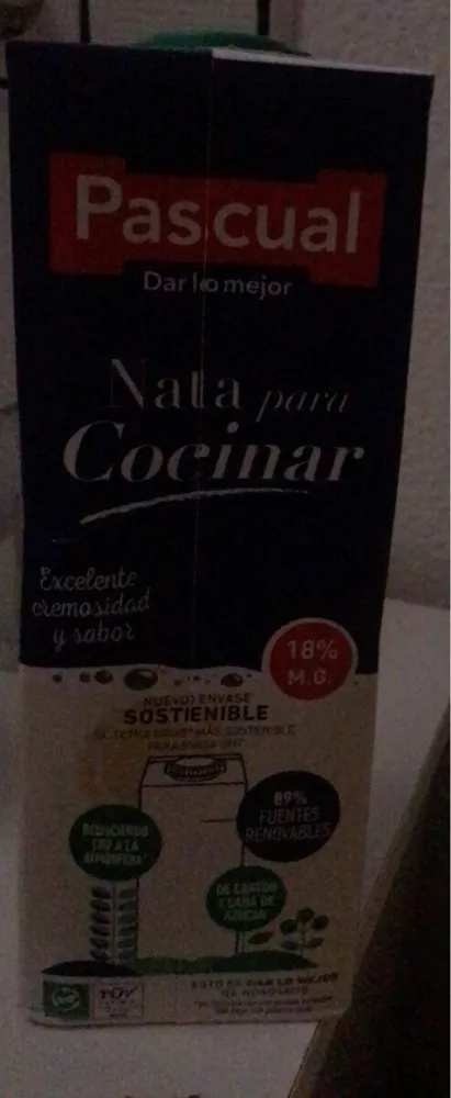 Nata para cocinar