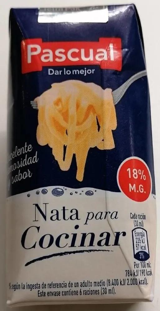 Nata para cocinar