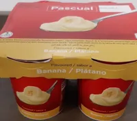 Yogur sabor plátano