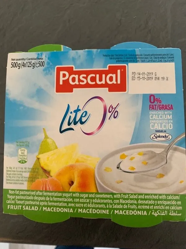 Yogur Lite 0% Macedonia