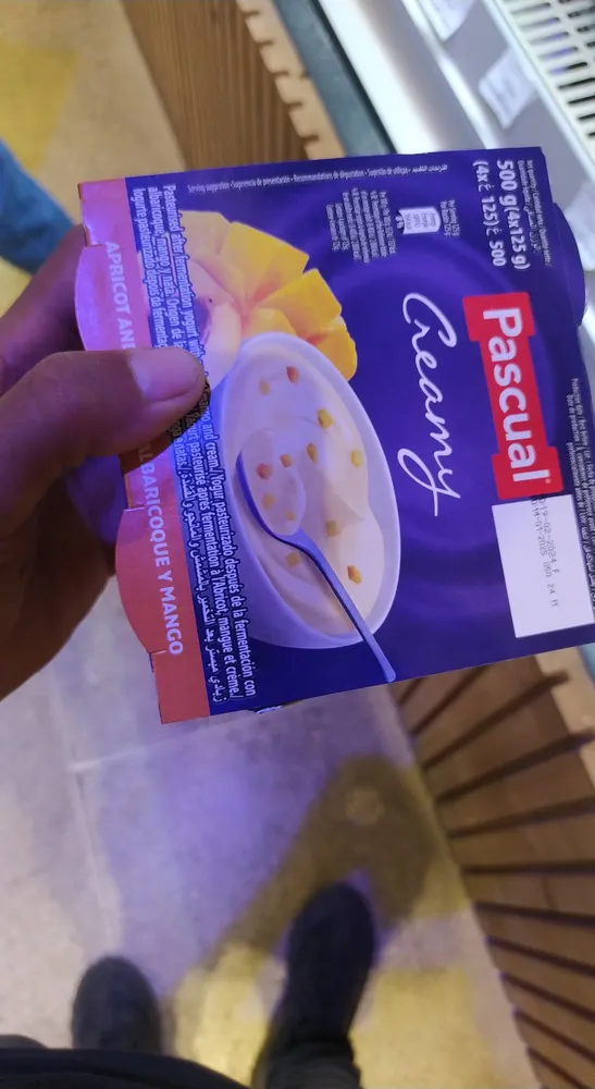 Pascual Thick & Creamy Apricot & Mango Yogurt