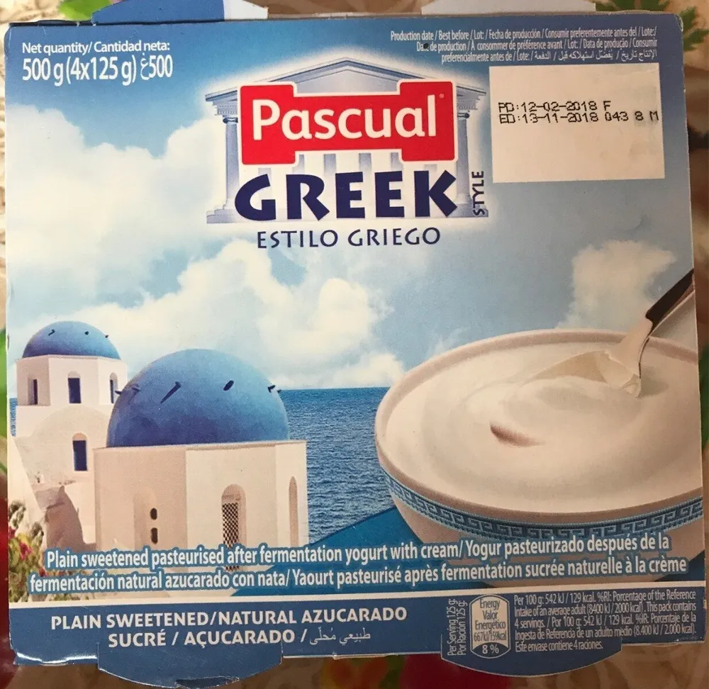 Pascual Greek Yogurt