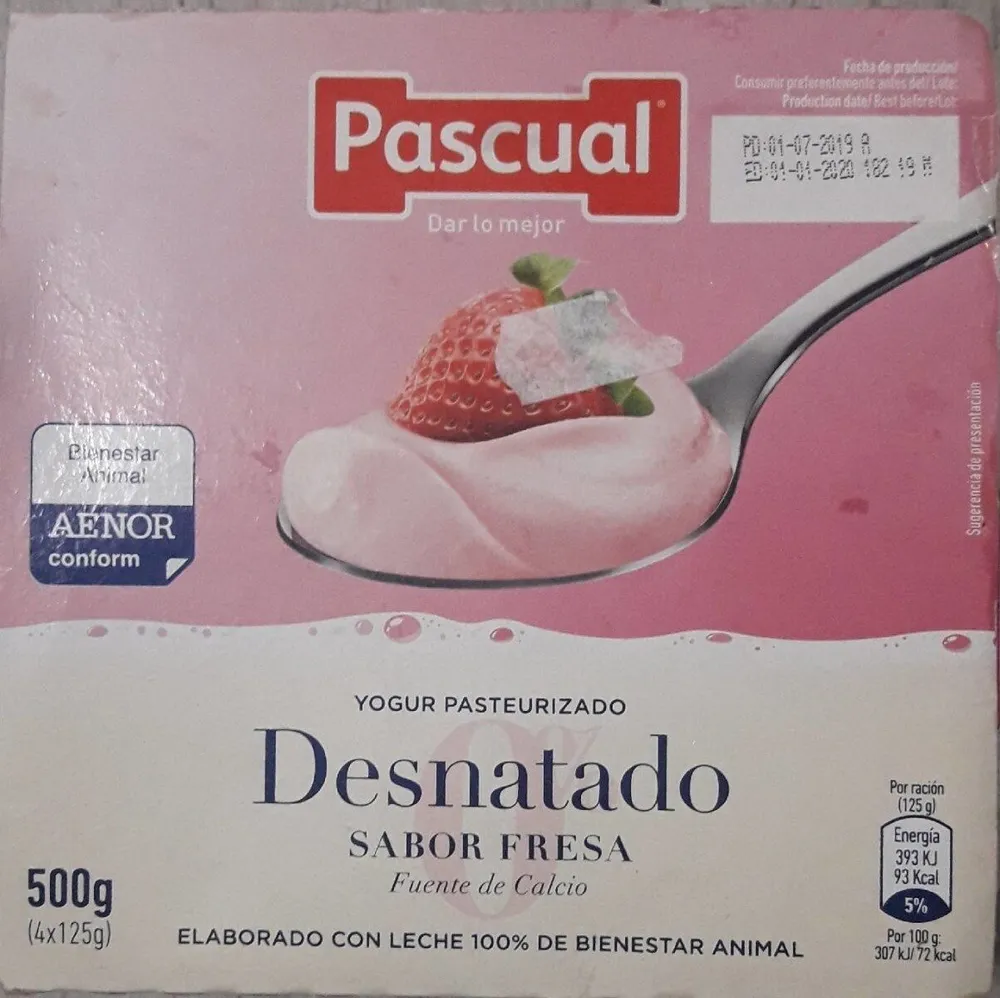 Yogur Desnatado