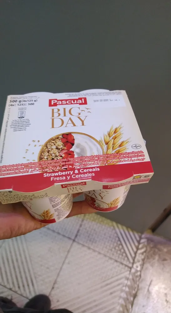 Big day strawberry & cereals