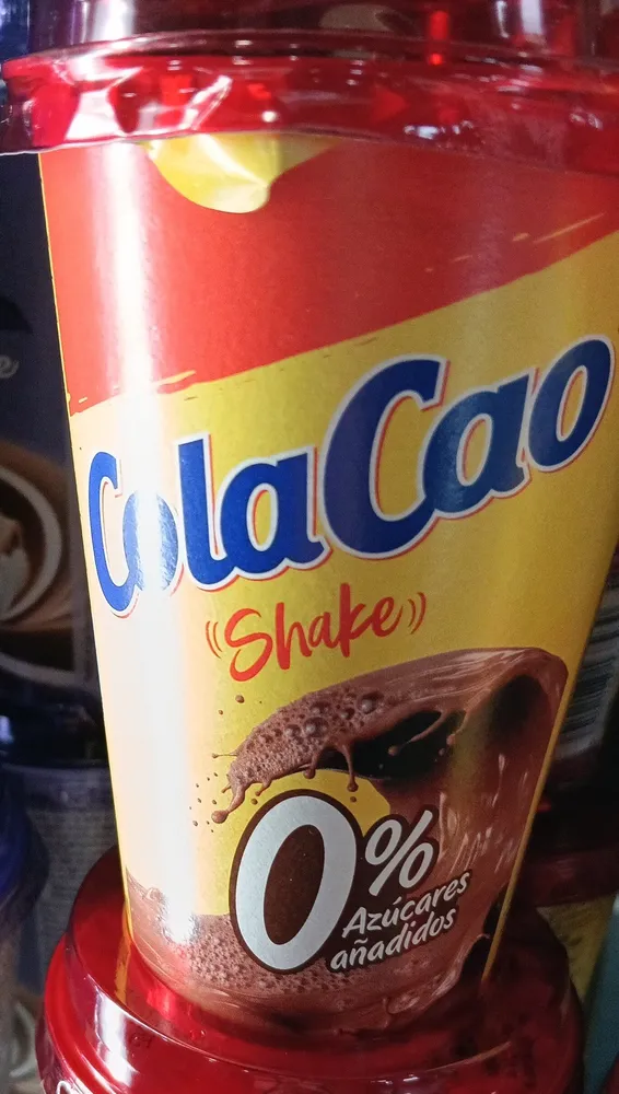 Cola cao 0% Shake