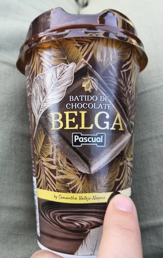 Batido de chocolate belga