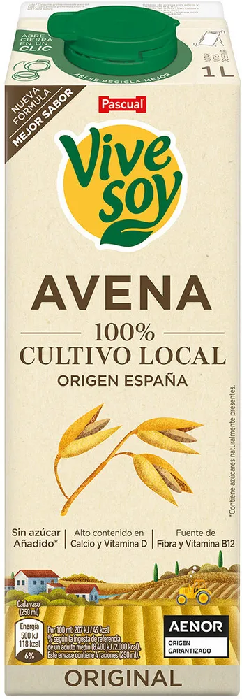 Vivesoy avena original