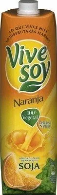 Bebida De Zumo De Naranja Y Soja Con Azúcar De Caña Y Vitamina C