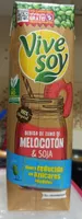Bebida de zumo de melocotón y soja