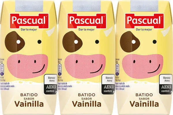 Batido sabor vainilla