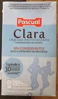 Clara líquida pasteurizada