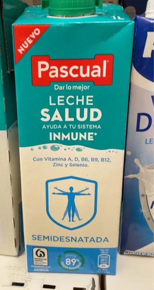 Leche salud inmune