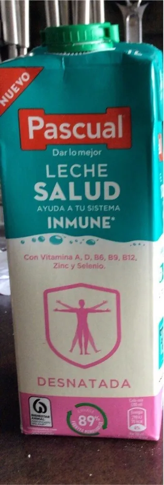 Leche  salud desnatada pascual