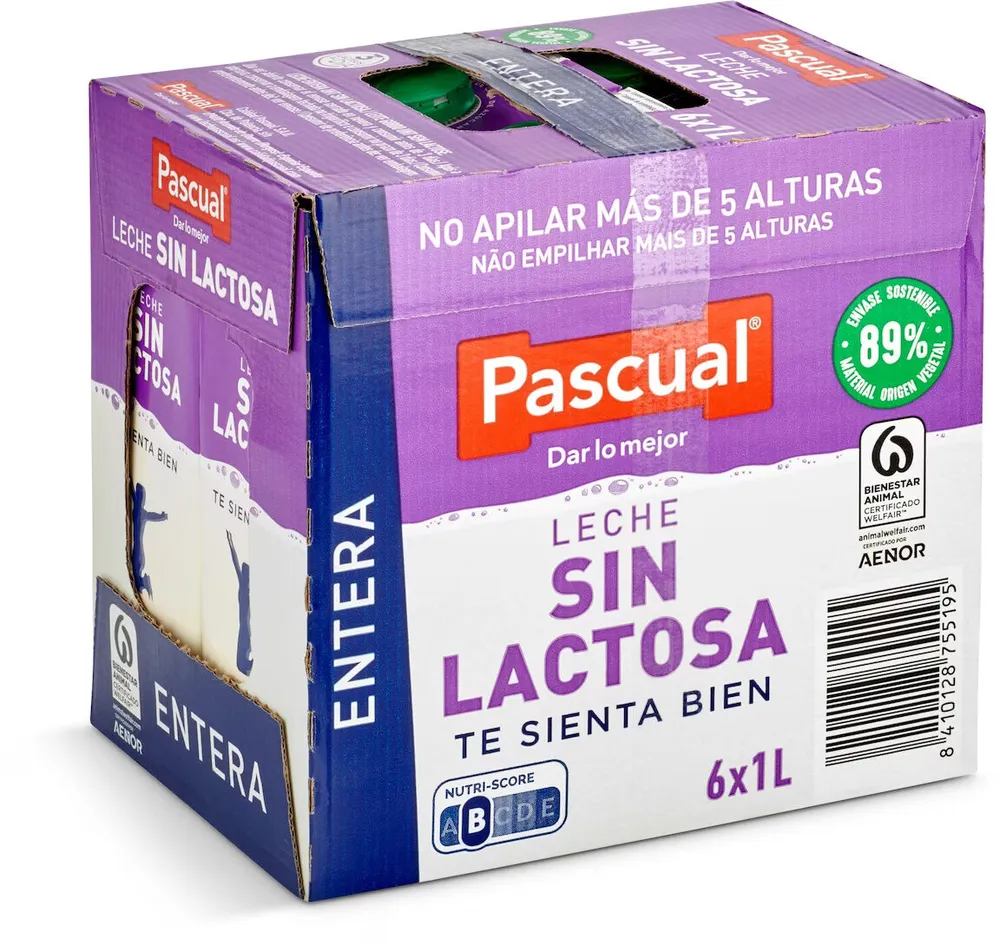 Leche sin lactosa