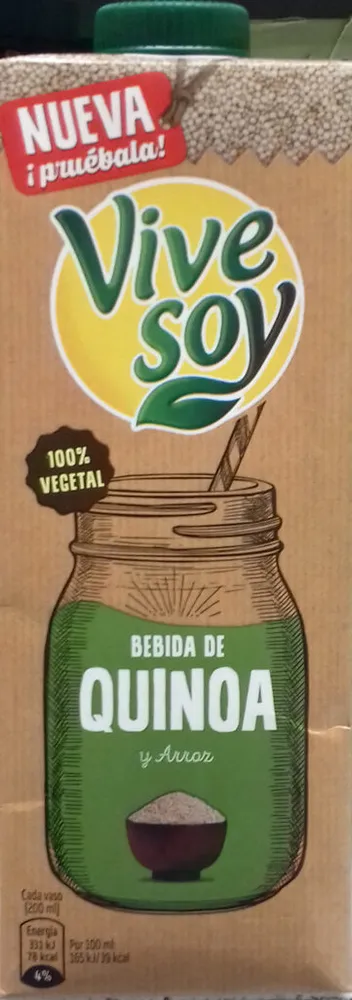 Bebida de Quinoa y Arroz