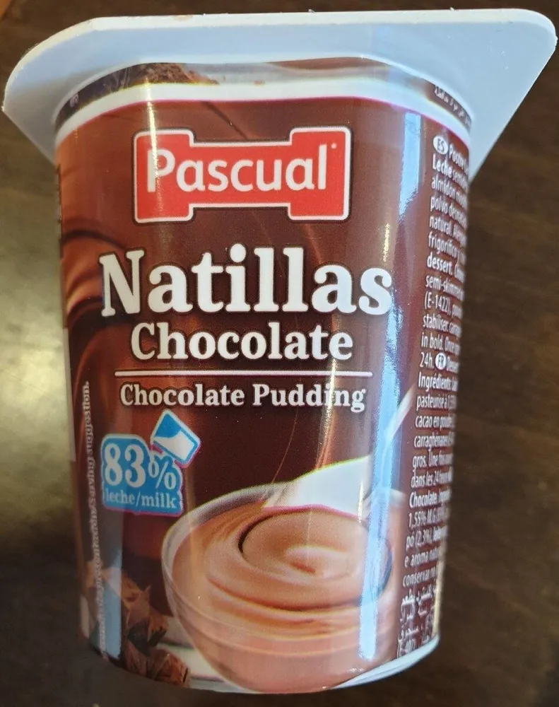 Natillas chocolate
