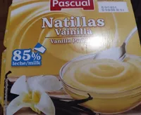 Natillas vainilla