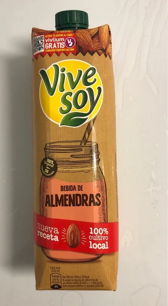 Bebida de almendras