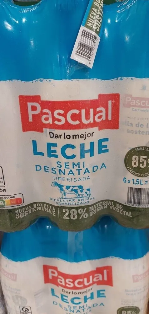 Leche semi desnatada