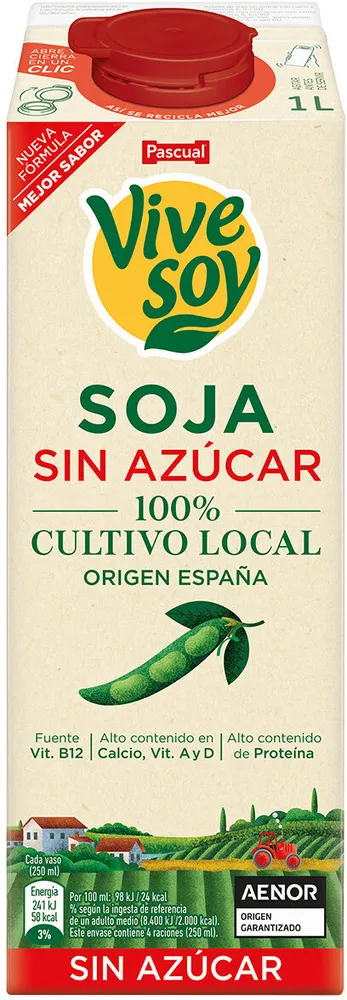 Vivesoy Soja Sin Azúcar