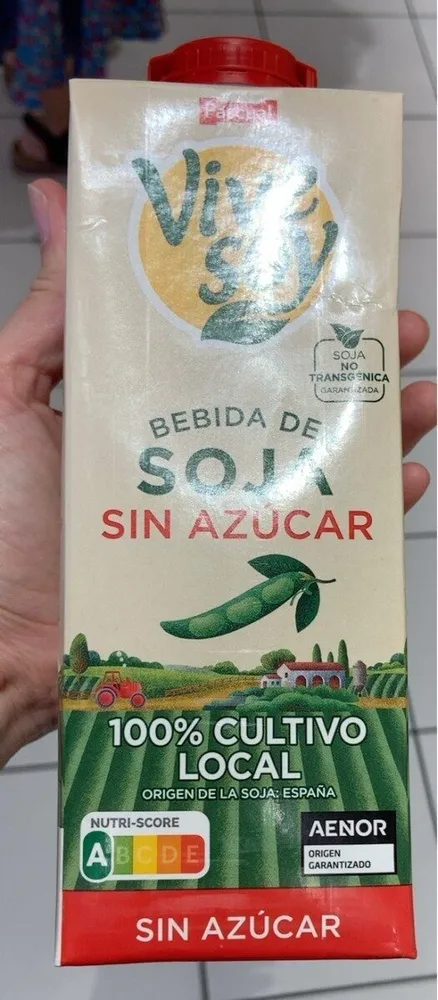 Bebida de soja sin azucar