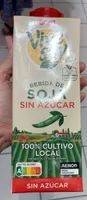 Bebida de soja sin azucar