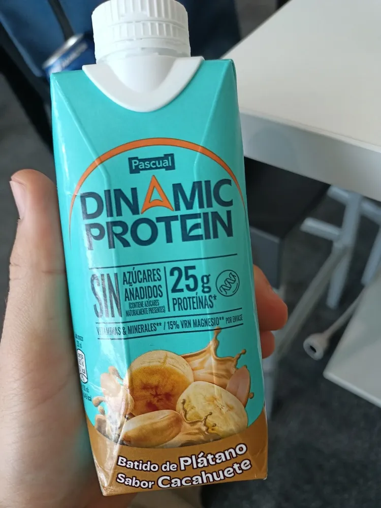 Batido Dinamic Protein de Plátano sabor Cacahuete