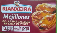 Mejillones en salsa de vieira