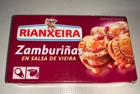 Zamburiñas en salsa de vieira