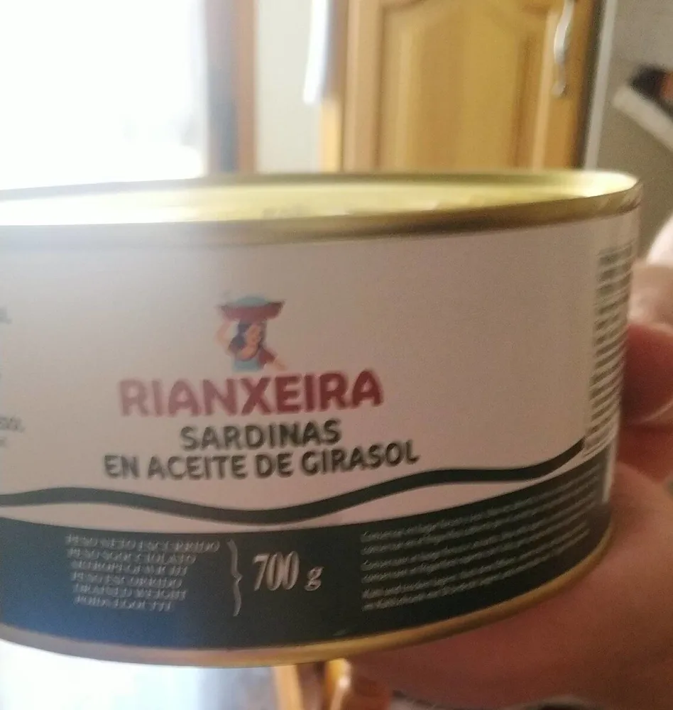 Sardinas en aceite de girasol