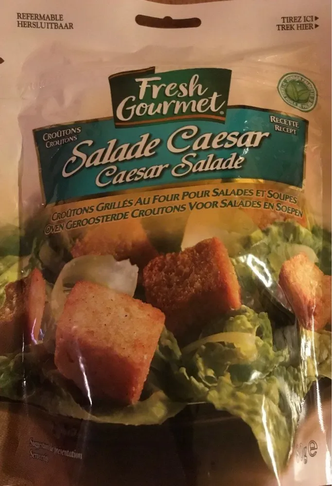 Croutons salade caesar