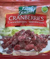 Cranberries séchées et sucrées