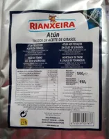 Trozos de atún en aceite de girasol