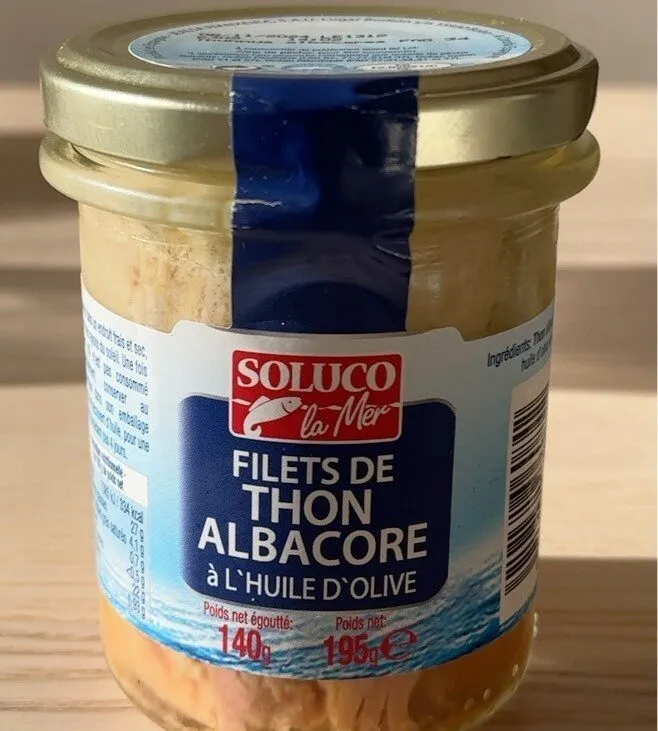 Filets de thon albacore a l’huile d’olive