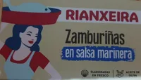 Zamburiñas en salsa marinera