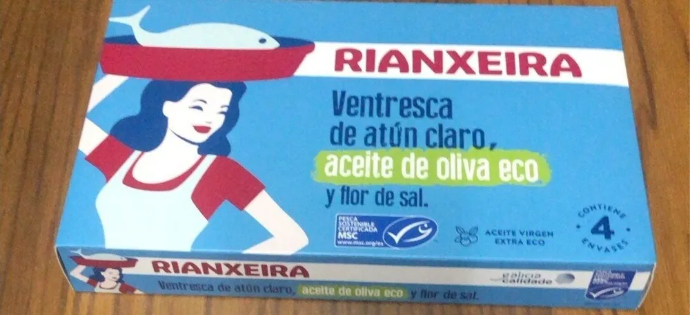 Ventresca de atún claro