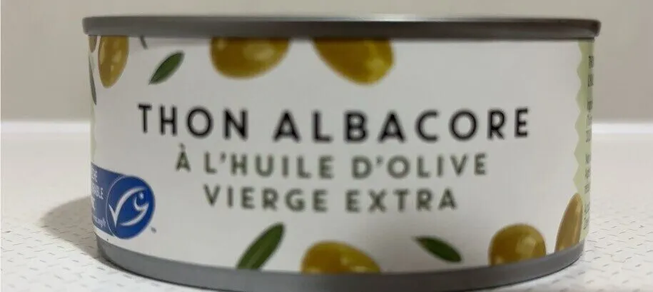 Thon albacore à huile d’olive vierge extra