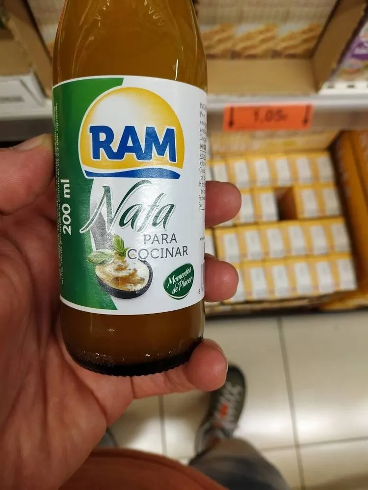 Nata para cocinar