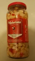 Alibias con pimientos, cebollitas zanahoria