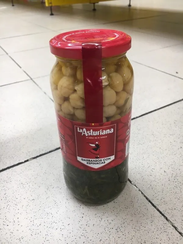 Garbanzos Con Espinacas