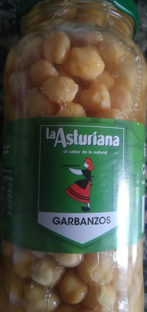 Garbanzos cocidos al natural