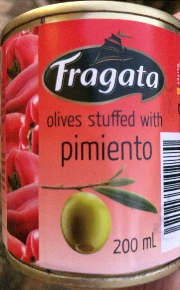 Olives dtuffed with pimiento