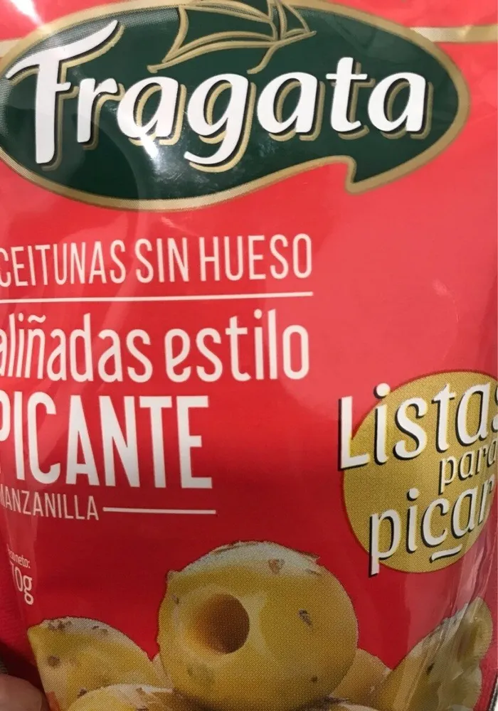 Aceitunas aliñadas picantes