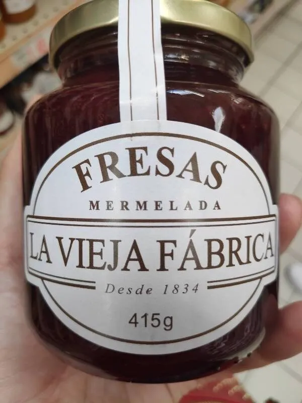 Mermelada fresas