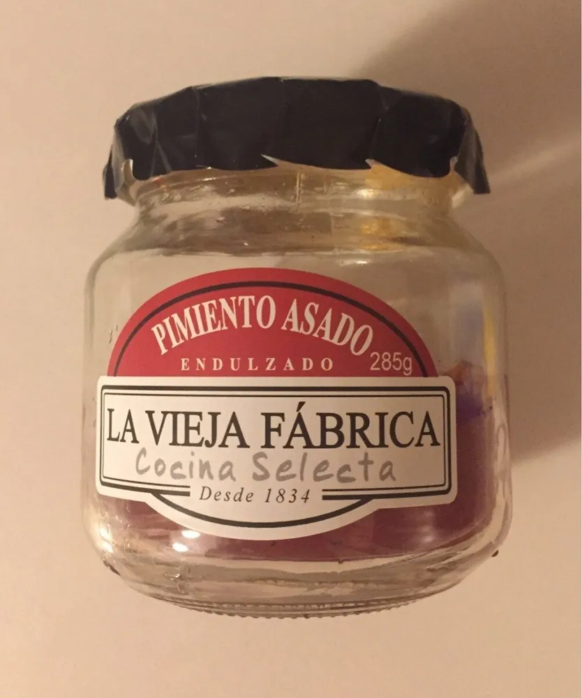 Pimiento asado endulzado